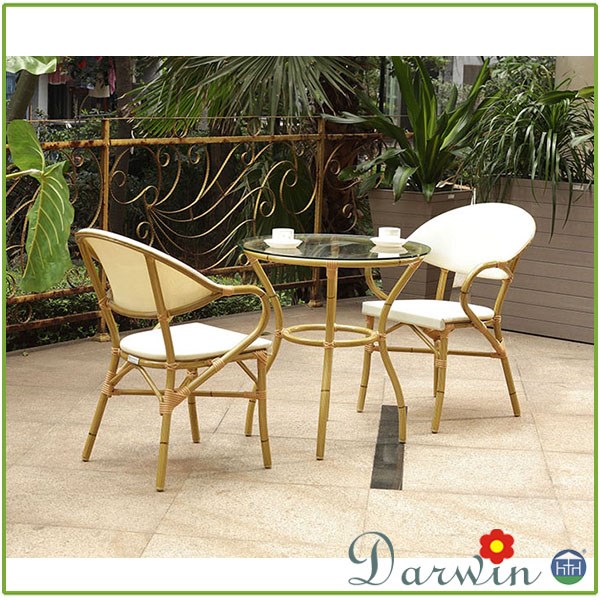 DW-ZW112 Leisure Furniture Bar Bamboo Looking Outdoor Furniture Chair
