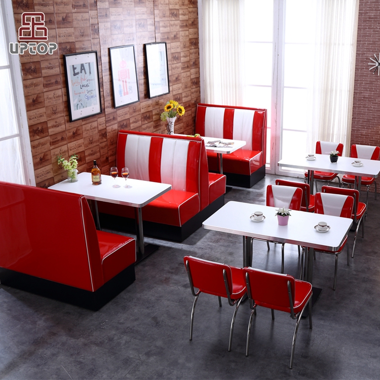 (SP-CT833) Fast food restaurant furniture sofa bench booth seating , restaurant tables chairs