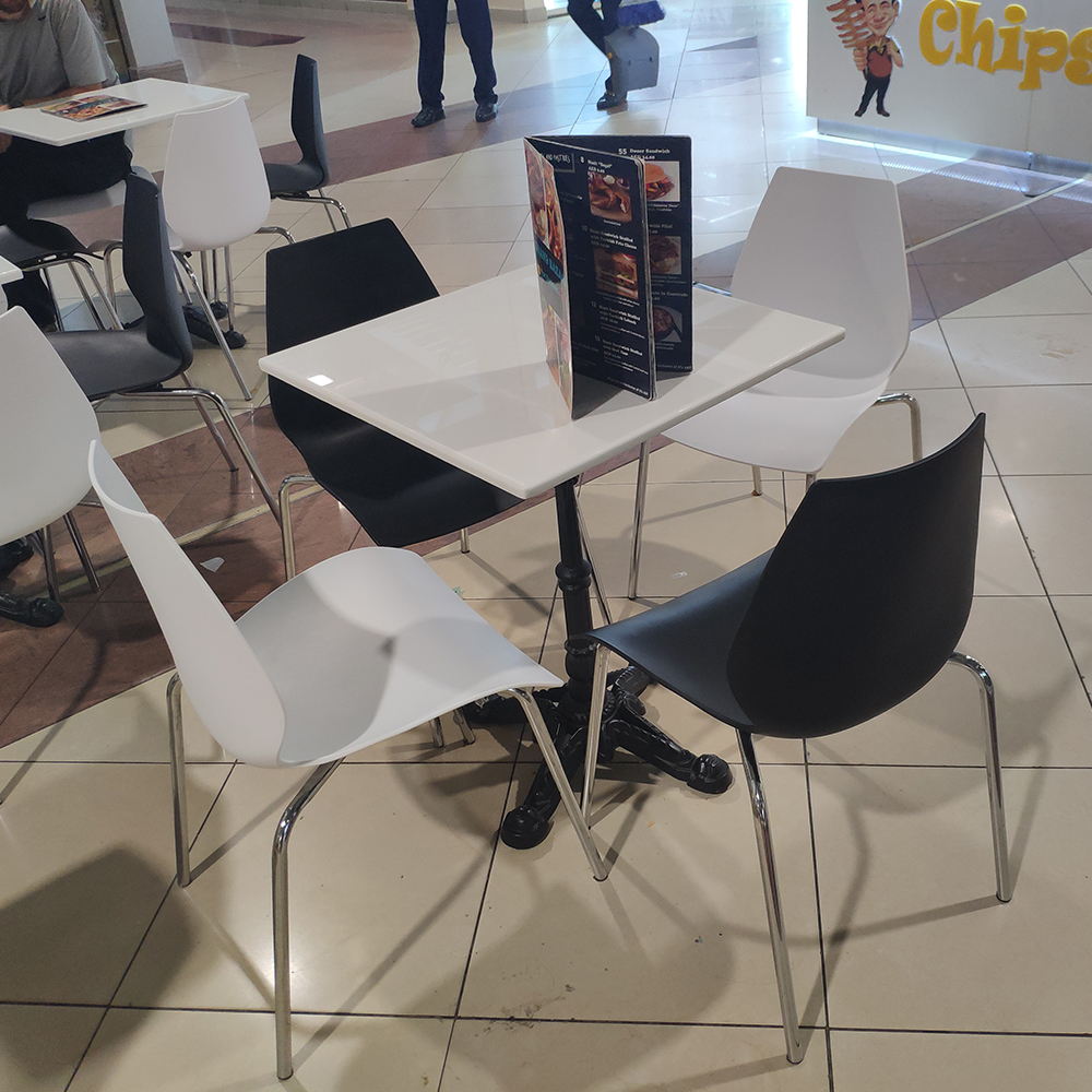 (SP-CS108)  Dubai project Dragon Mart restaurant tables and chair set