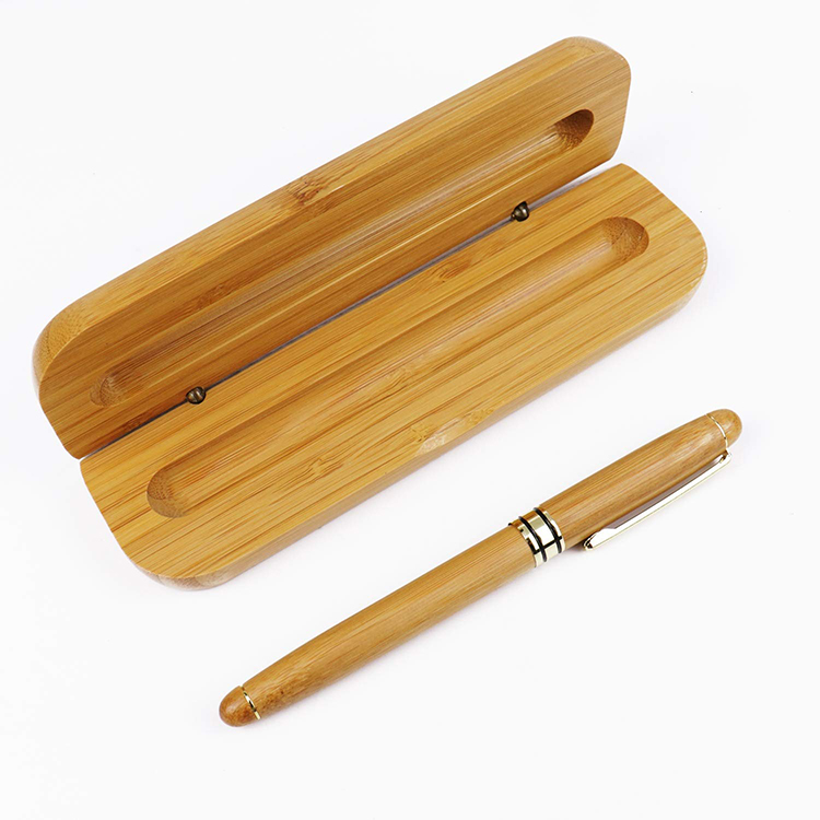 Environmental Friendly Bamboo Fountain Pen with Bamboo Box