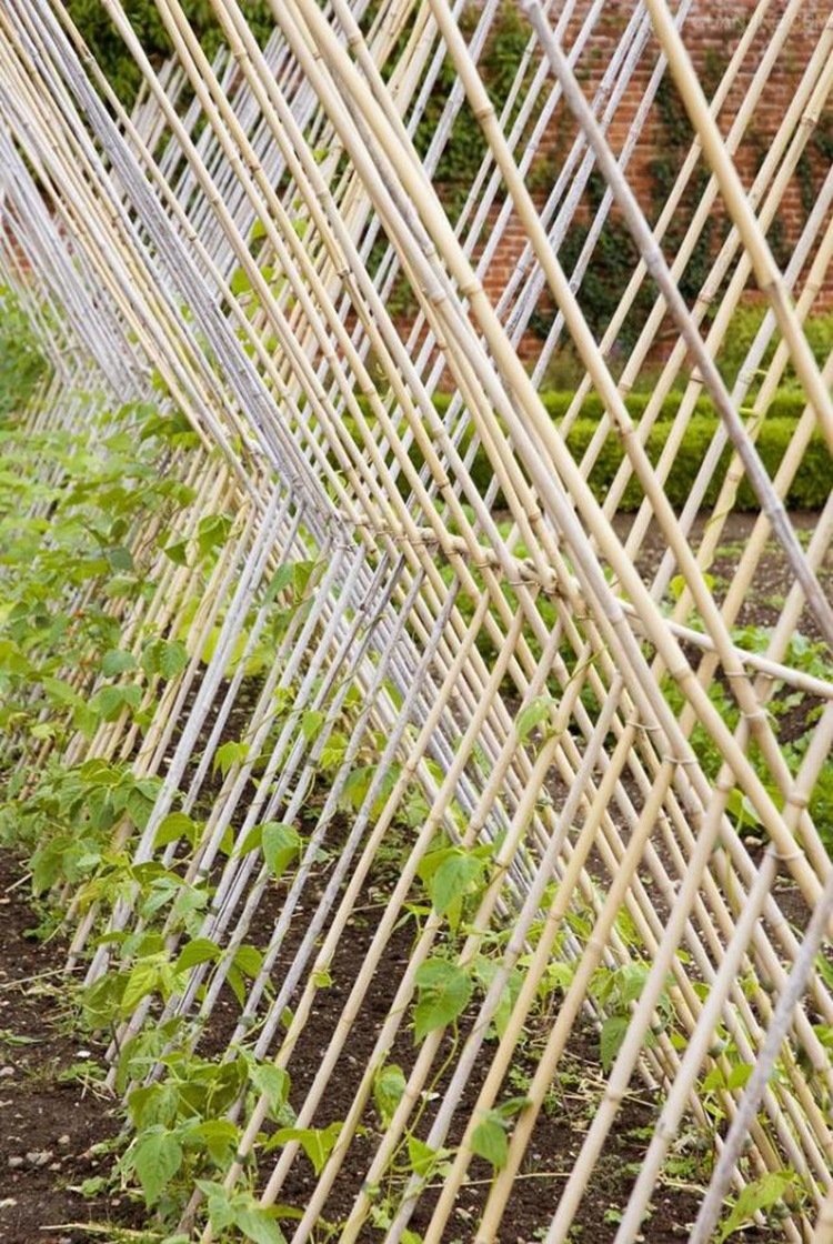 Factory spot wholesale environmental protection plant crop support bamboo stakes bamboo tree stakes