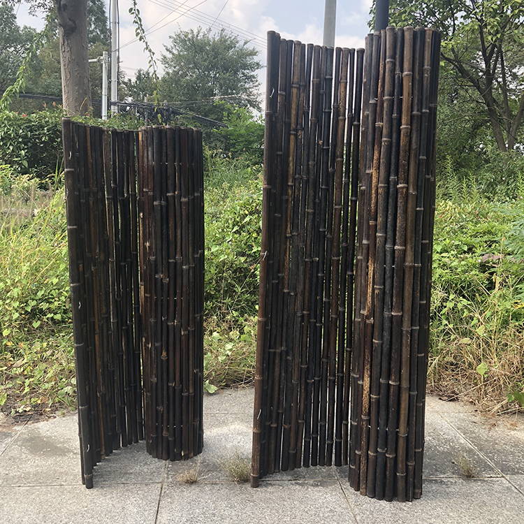 Factory direct new design natural non-processing and environmentally friendly bamboo fence panels bamboo garden fence