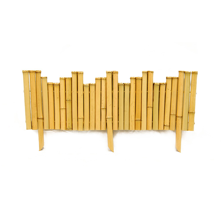 Factory wholesale new design bamboo material natural color natural bamboo reed fence bamboo garden fence