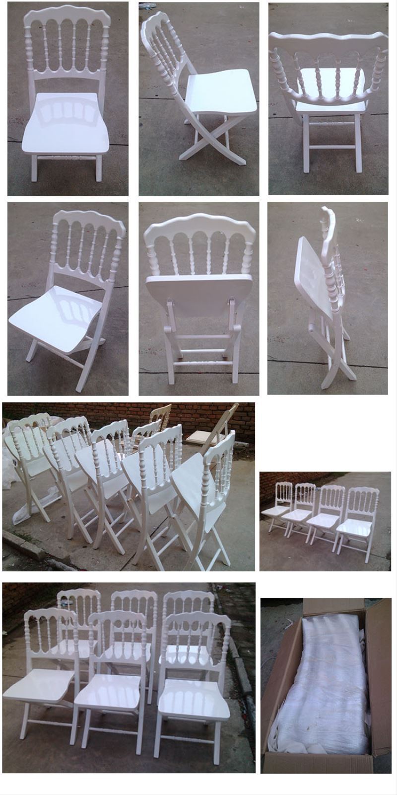 Hot Popular Style rental bamboo folding chair for various venues