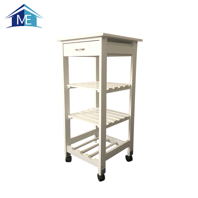 Supply Professional Wooden Kitchen Dining Trolley Cart Table