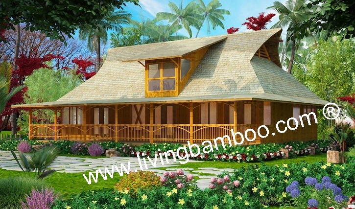 BAMBOO HOUSE HAWAII BEAUTIFUL - BAMBOO TENT - BAMBOO BUNGALOW