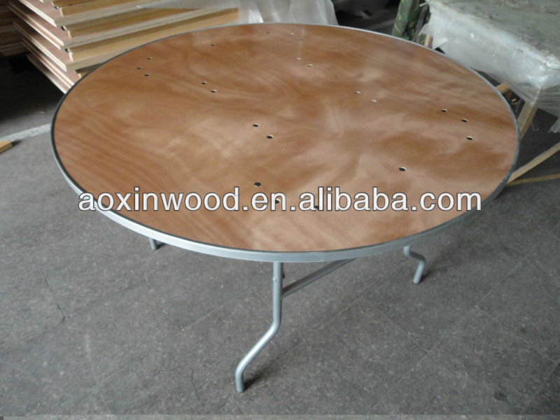 High Quality 48" Round Table Aluminium edge