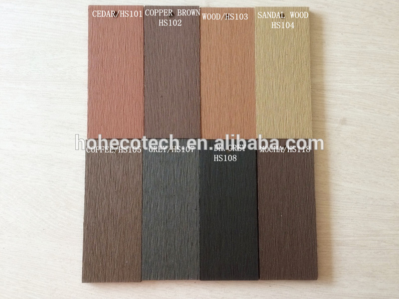 Stylish design commercial or residential wall deco outdoor wpc coloring wall paneling