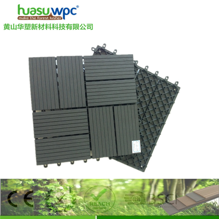 12inch WPC Mini Deck 300mm easy install terrace tile