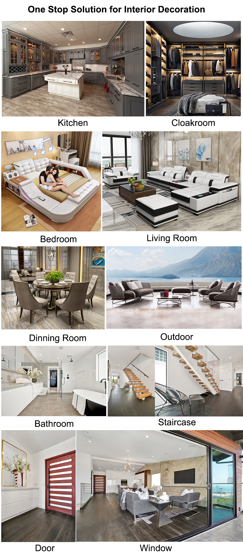 luxury villa fully furnished prefab houses made in china