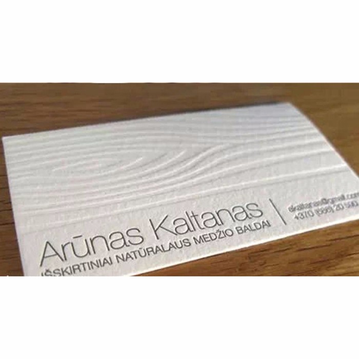 High-grade creative business card
