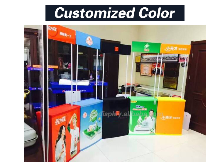 Hot Sale Custom Promotion Counter Supermarket Display Promotion Table