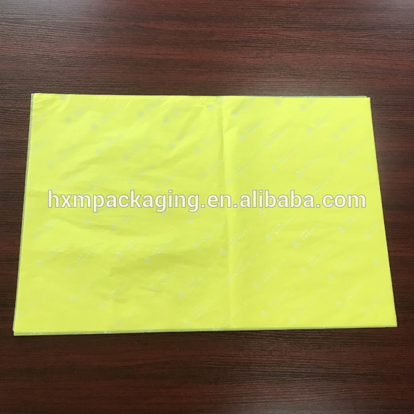 Wholesale Same Logo Design Printed on Black and White Tissue Wrapping Paper