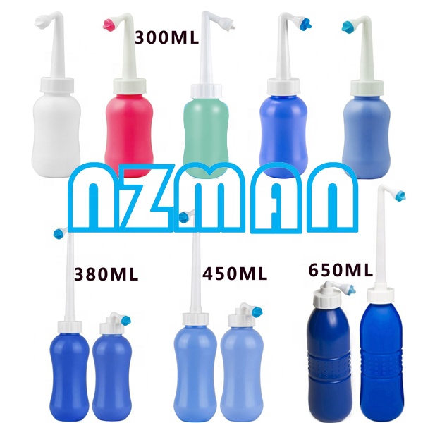NZMAN Baby Pink MomWasher Peri Bottle for PostPartum Care - Perineal Recovery After Birth 300ML