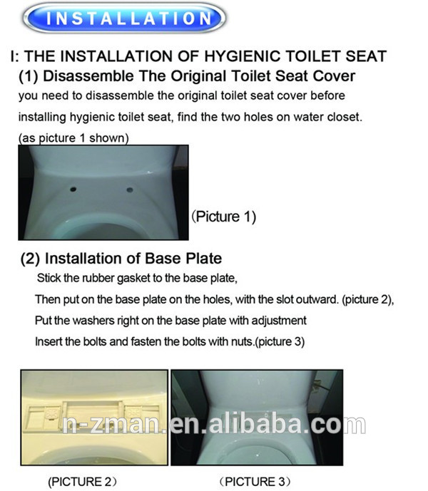 NZMAN Electric Sensor Hygienic Toilet Seat Cover #WS200C1