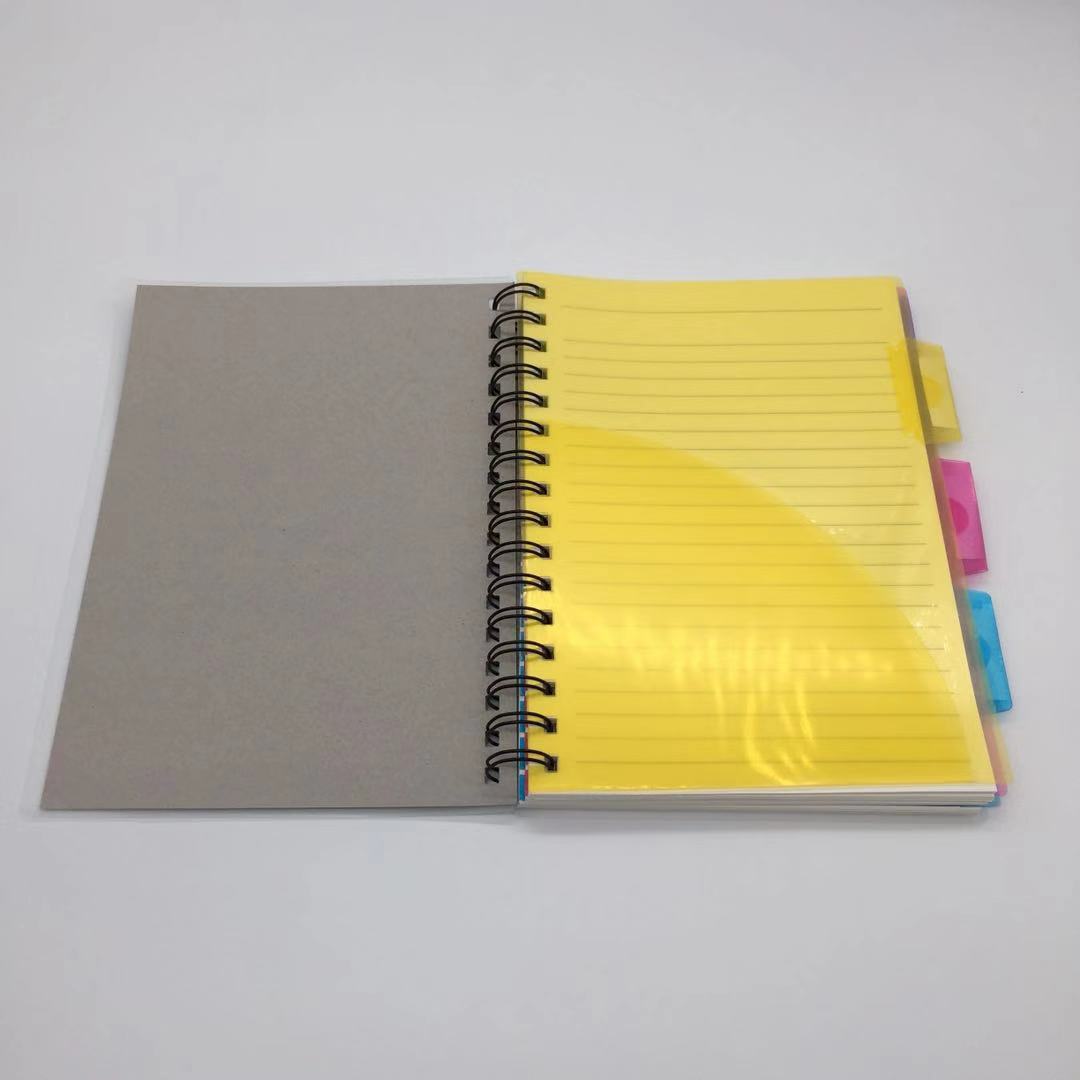 cheap vintage water proof  school blank cute top spiral notebook