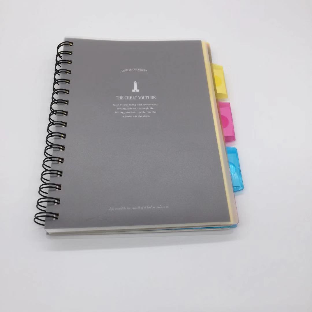 customised office corporate organizer planner blue paper notebook