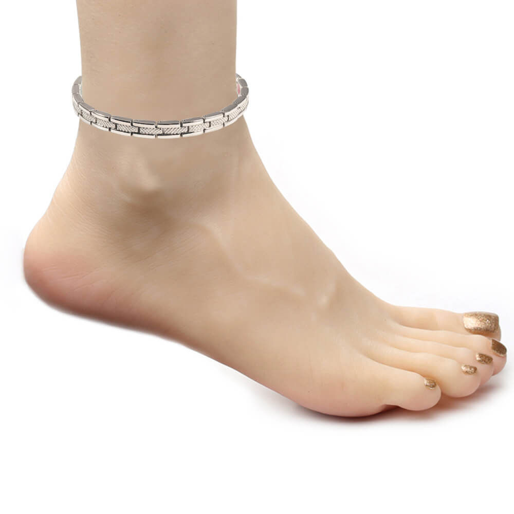 Wollet High Quality Bracelet Women Foot Stainless Steel Anklet Jewelry