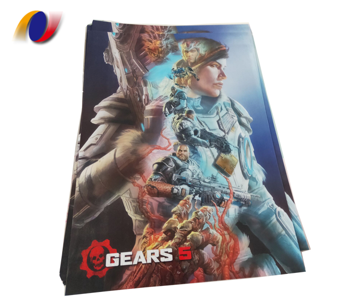 A3 size Cartoon Poster Printing with High Quality