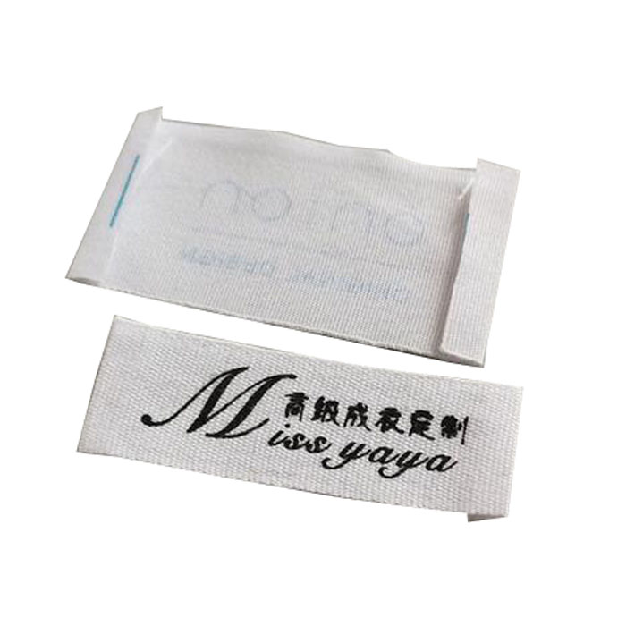 Cloth care  label with logo printing