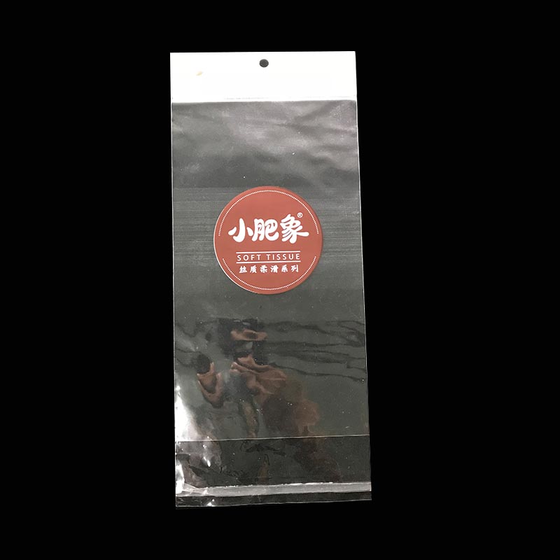 China manufacturer OPP custom clear resealable plastic packing bag