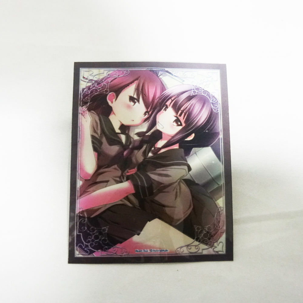 Wholesale Factory custom trading promotion  anime style card sleeves