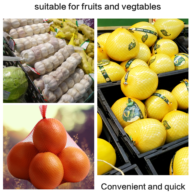 Ginger packaging PE mesh bag/Small package mesh bag for vegetable or fruit