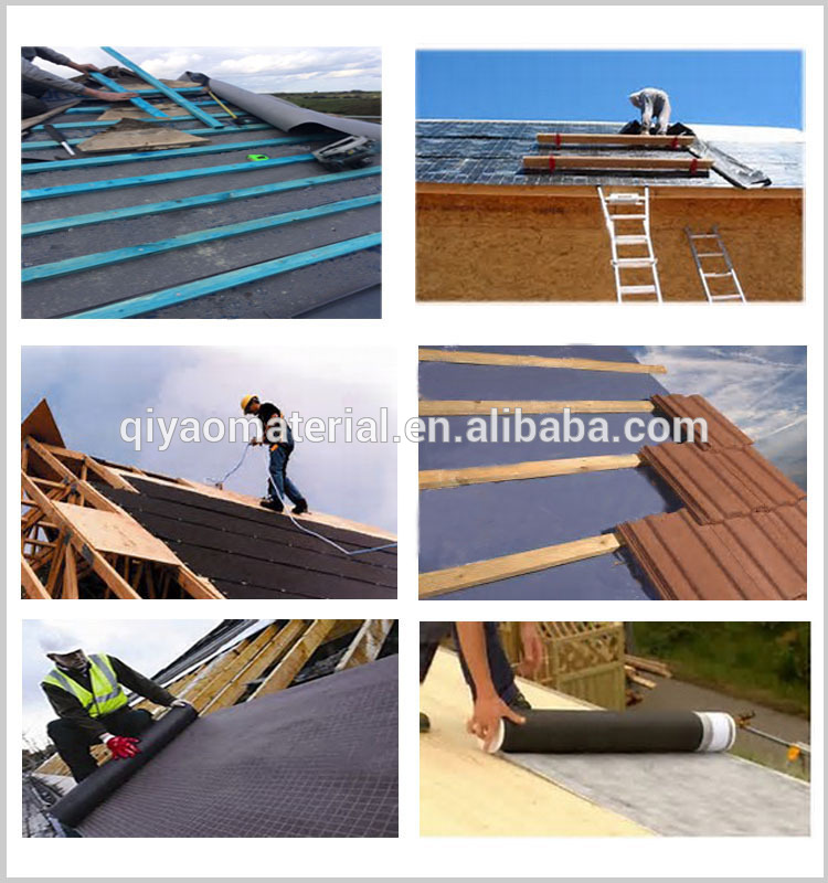 Anti-slip Roofing waterproof synthetic underlayment material