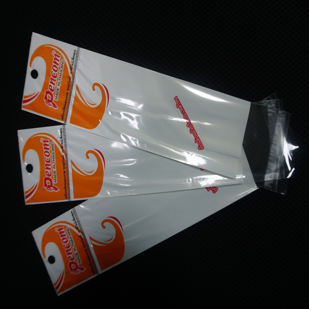 Manufacturer OPP custom clear resealable plastic packing bag