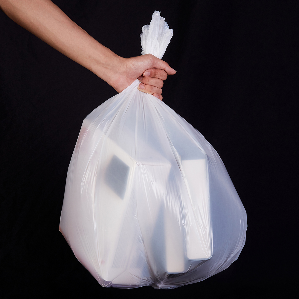 Free Samples handle biodegradable plastic carry bags with EN13432 BPI OK Home ASTM D6400 certificates