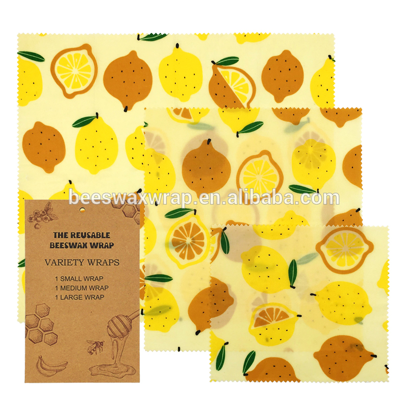 Lowest odour FDA certificate beeswax or vegan plant soy wax food wrap
