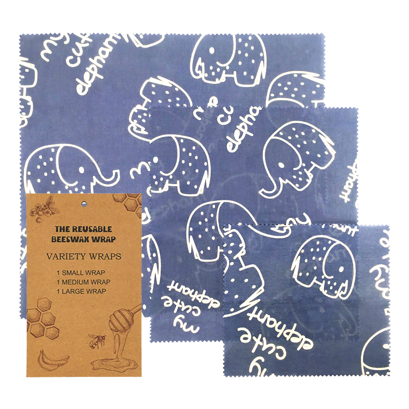 FDA approved honeybee wrap reusable beeswax wrap food wraps eco friendly bees wax paper