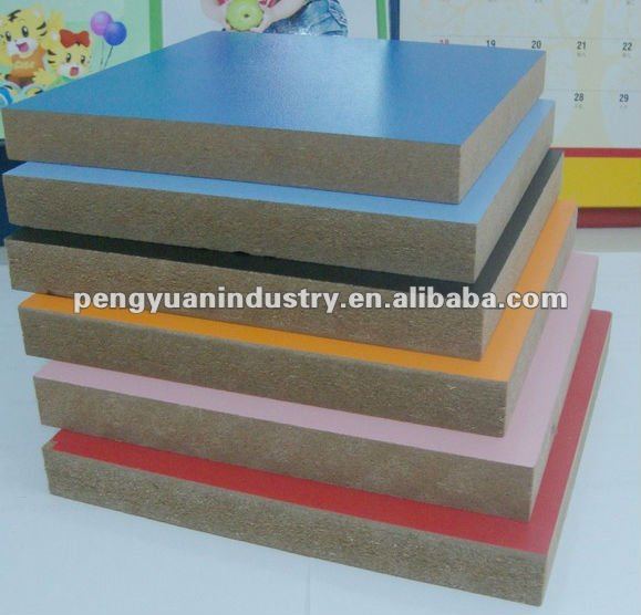 good quality melamine MDF with hardwood combi material for indoor furniture