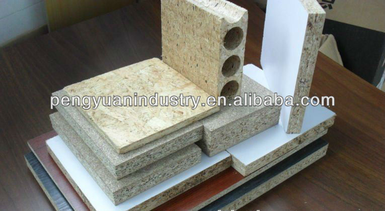 Raw particle board/OSB board waterproof material used for furniture to Indonesia,Africa Market