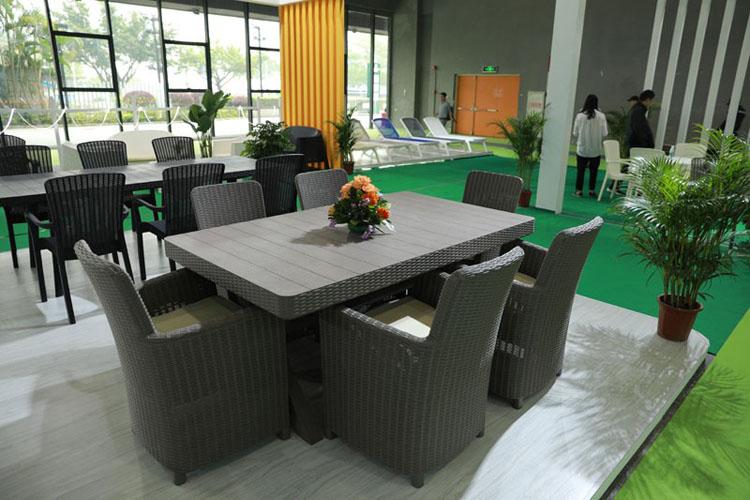Restaurant Table and Chairs Outdoor Dining Set Patio Furniture