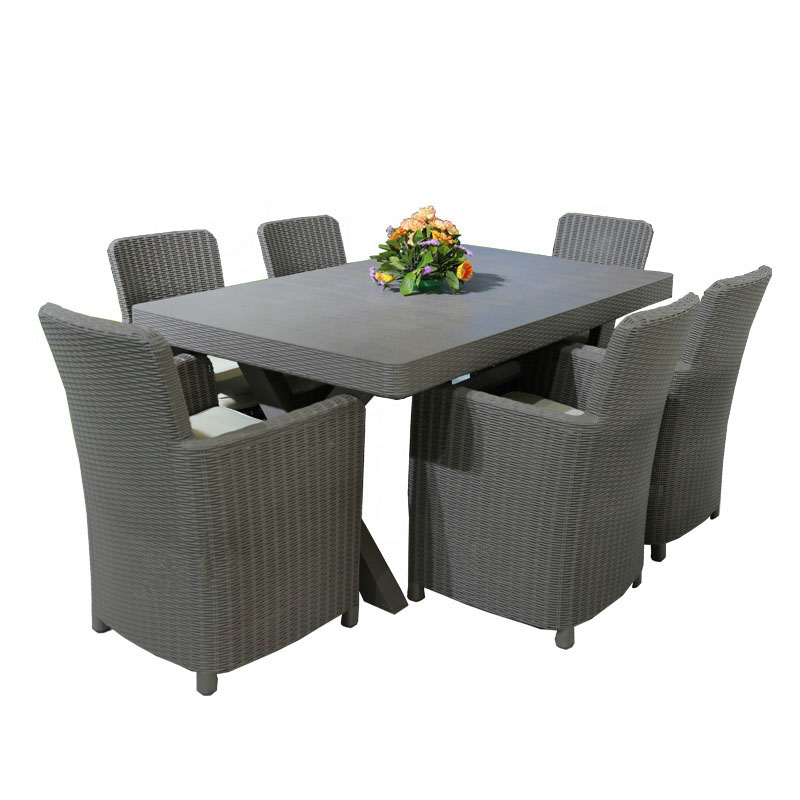 Restaurant Table and Chairs Outdoor Dining Set Patio Furniture