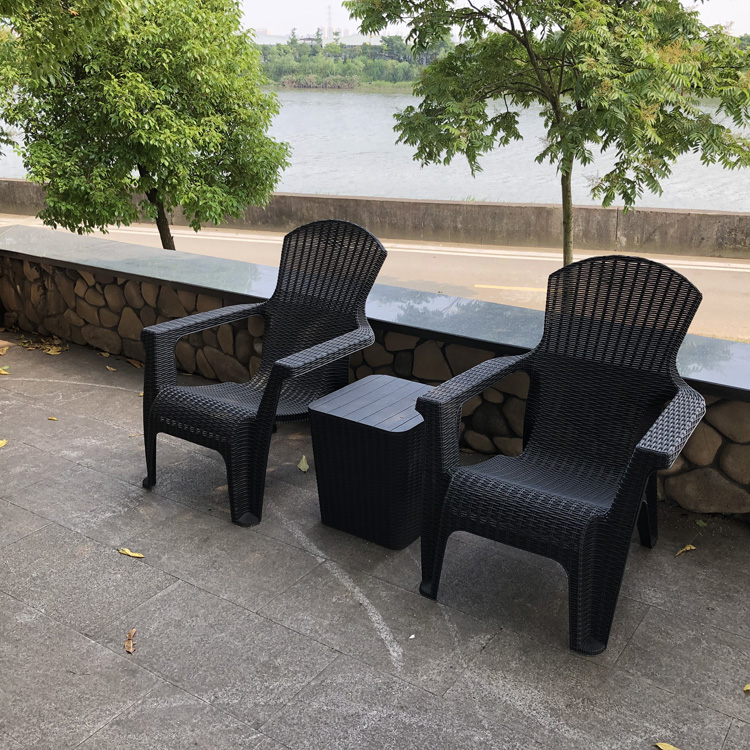 Wholesale Outdoor Garden Patio Rattan Sets Wicker Furniture with Coffee Table