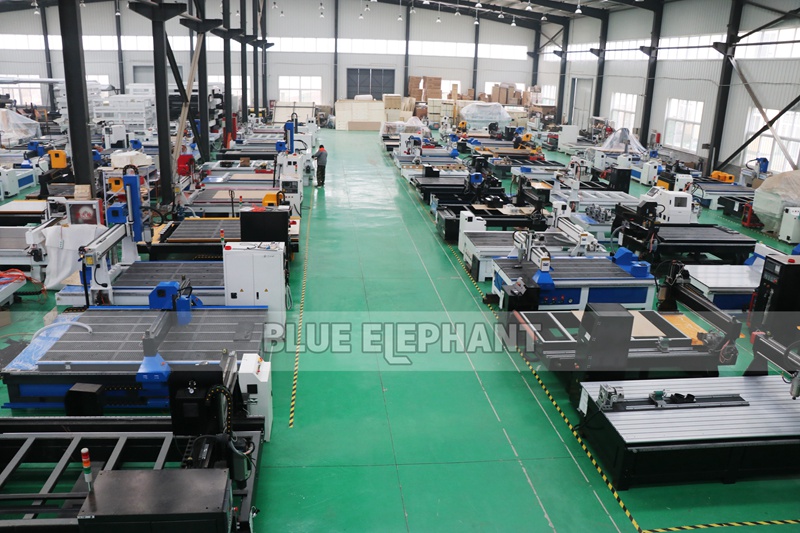 2133 CNC oscillating knife type EOT-3 atc cnc router machine for large industrial purpose