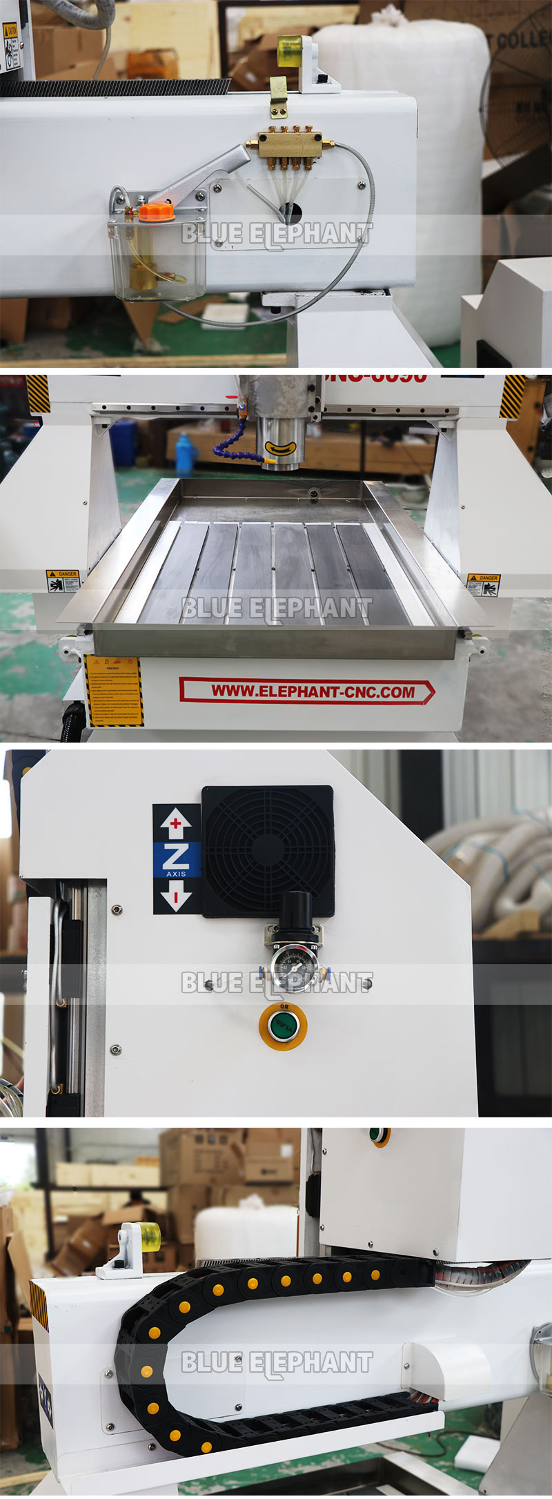 Advertising cnc router 600x900x300mm for carving aluminum plate 3mm~ 5mm