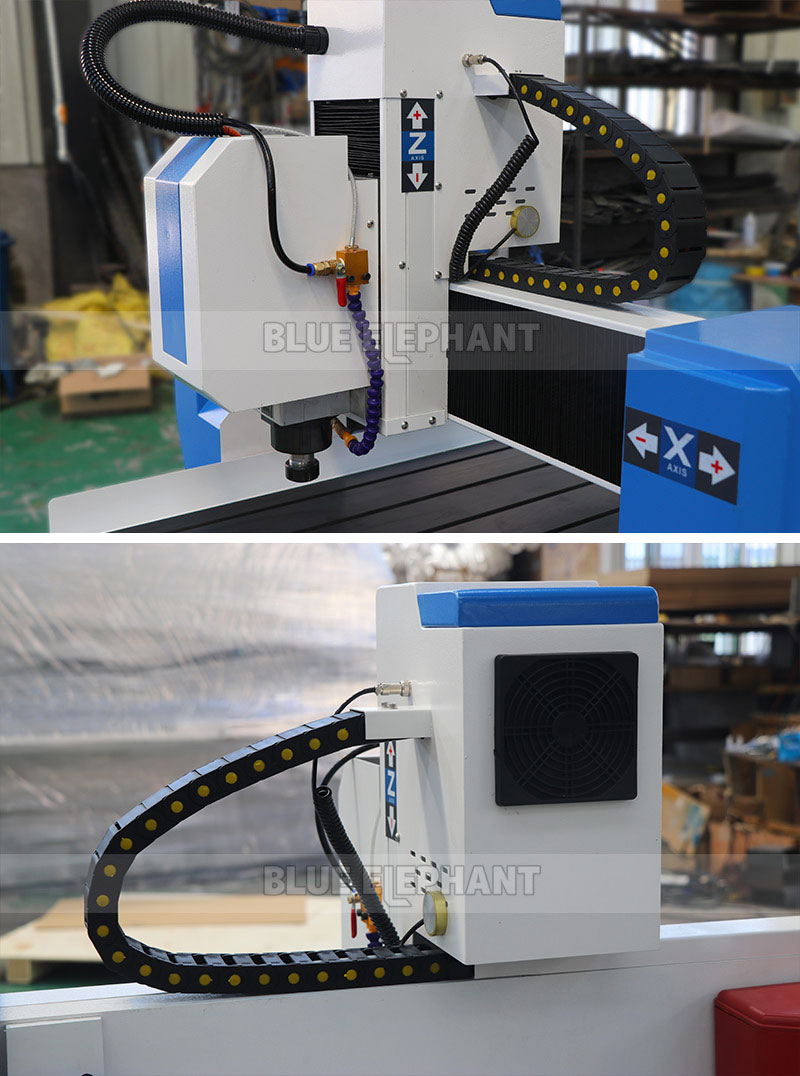 Advertising Signs Making Cnc Router for engraving and cutting 3-4 mm thick PES composite sheet