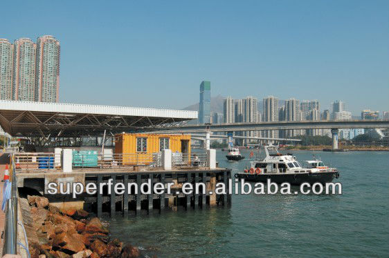 Hot sale rust-proof not crack marine borers resistant plastic pier fenders