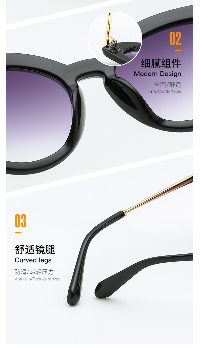 Heart shaped sunglasses women 2018 vintage cat eye sun glasses uv400
