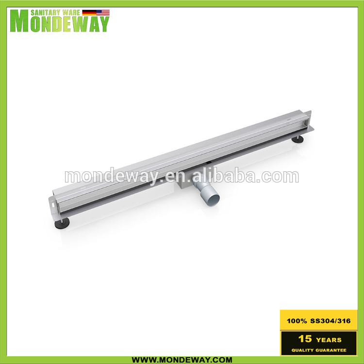 linear wall drain OEM AND ODM service silver plated