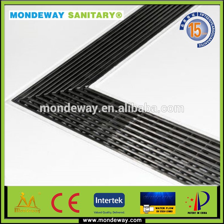 Plastic with high quality tile insert floor drain
