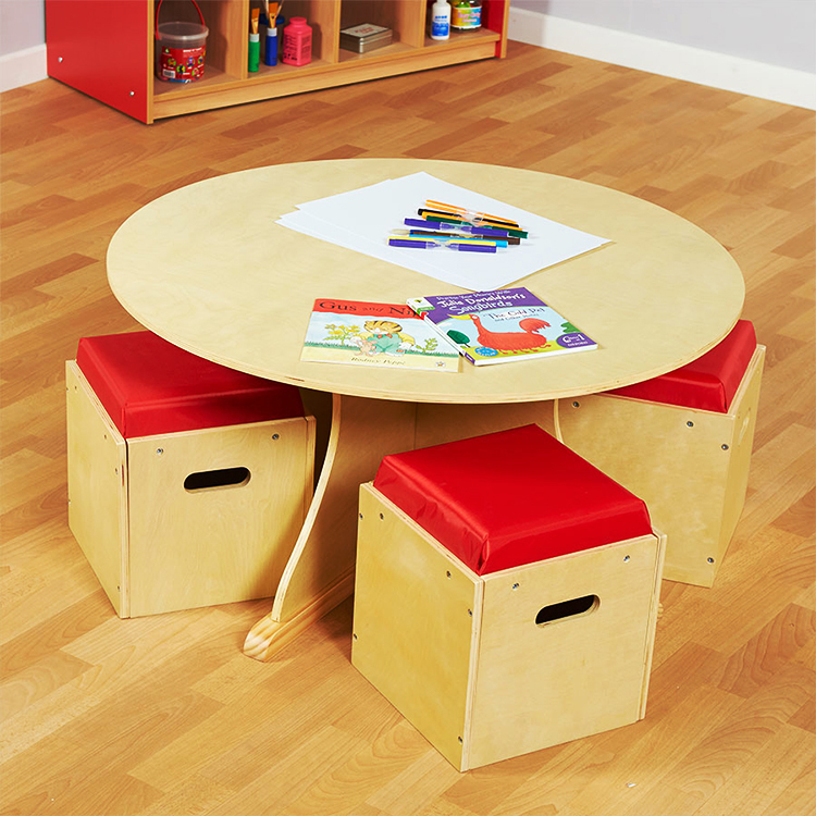 Easy To Use Kid Furniture Table Chair Hot Sale Children Study Table Chair