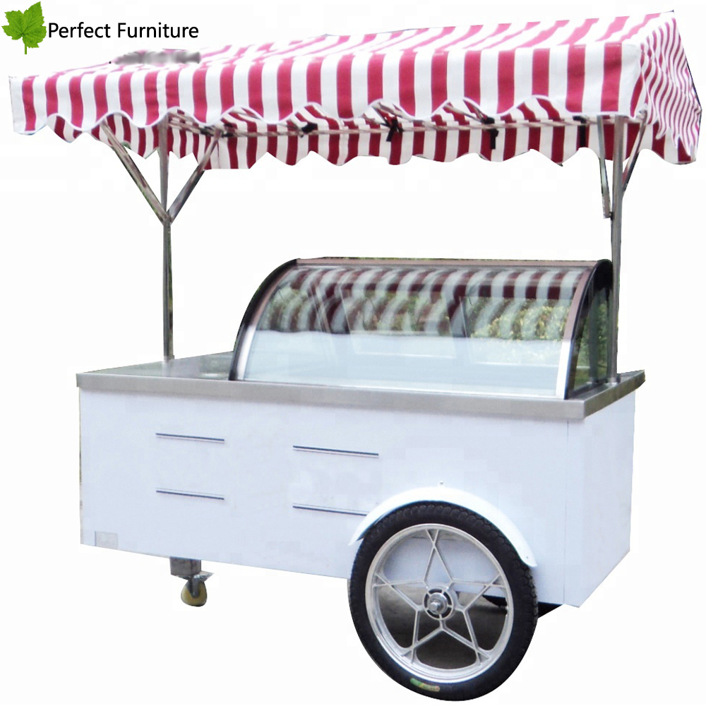 2019 China Supplier Mobile Ice Cream Cart / Ice Cream Cart For Sale