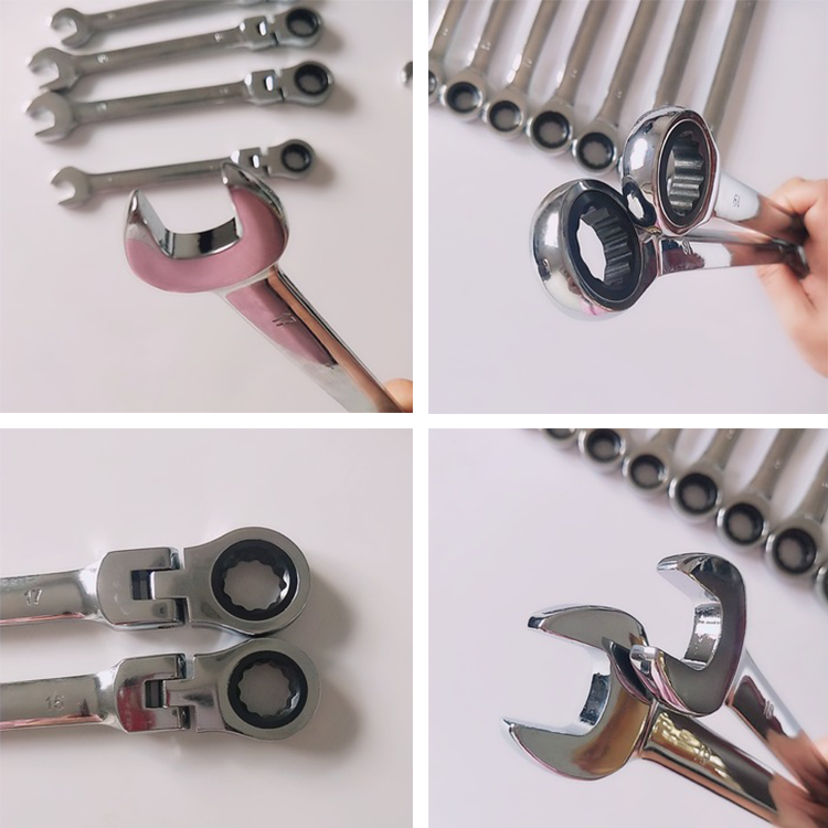 5PCS Movable Ratchet Wrench Combinationet Ratchet Wrench ratchet wrench reversible set
