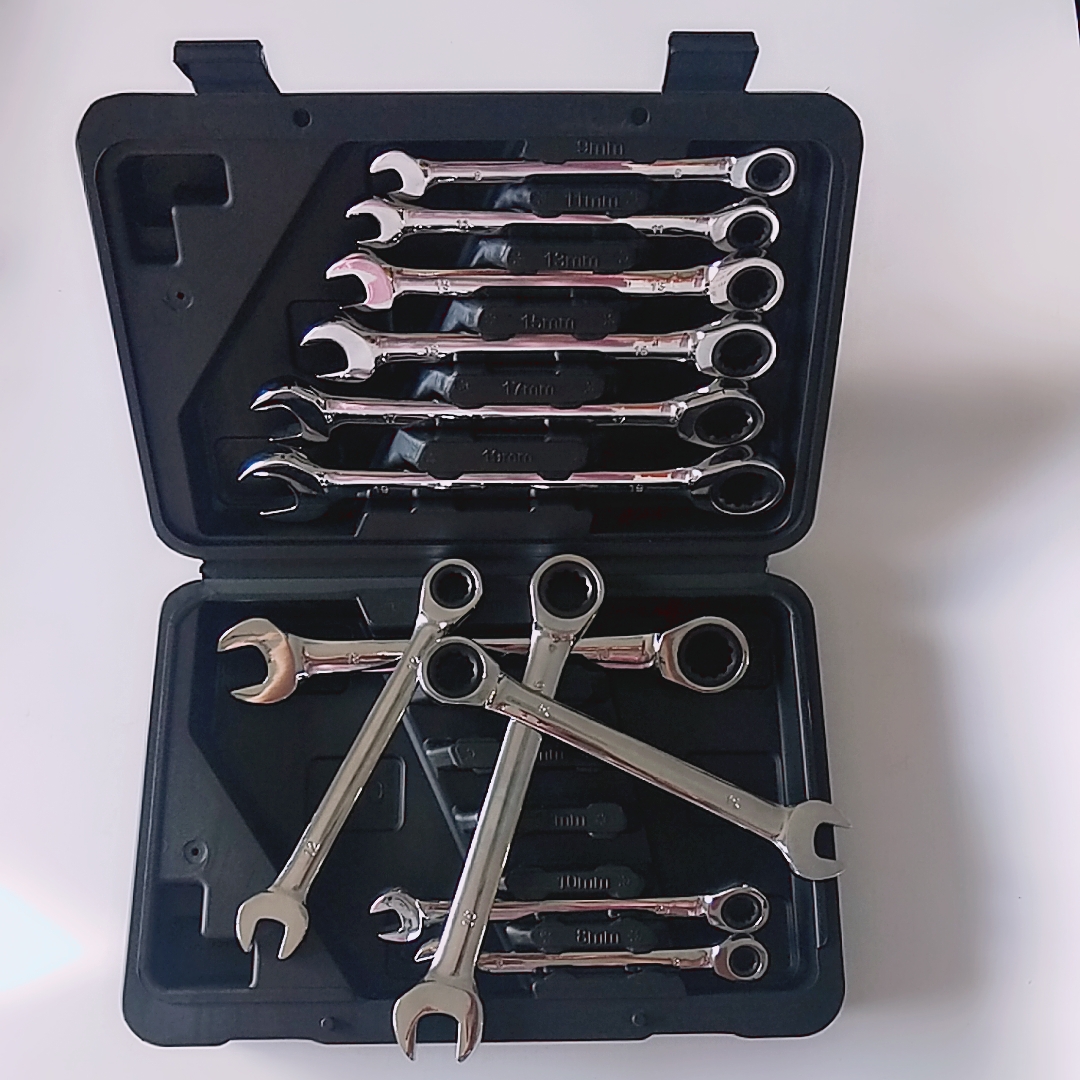 12PCS wrench spanner Combination wrench Combination Ratchet Wrench Set