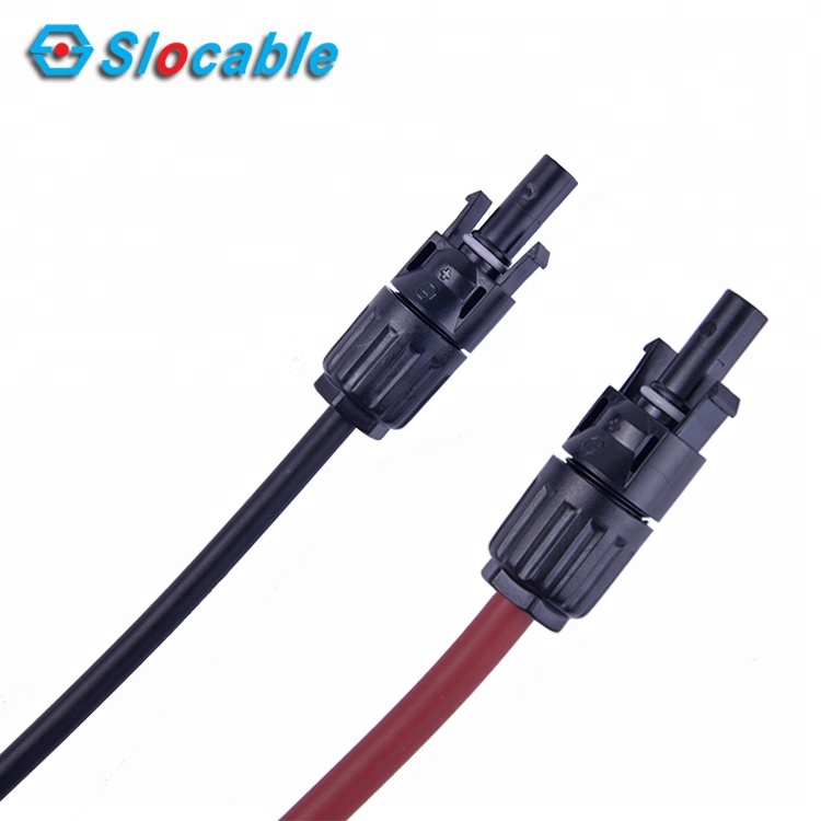 Slocable Solar System PV Wires with MC4 Connectors 1Meter 4mm2 Cable Assembly