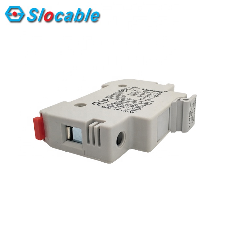 Slocable CE TUV Certificate Solar Photovoltaic Fuse holder Solar Panel DC Fuse Connector